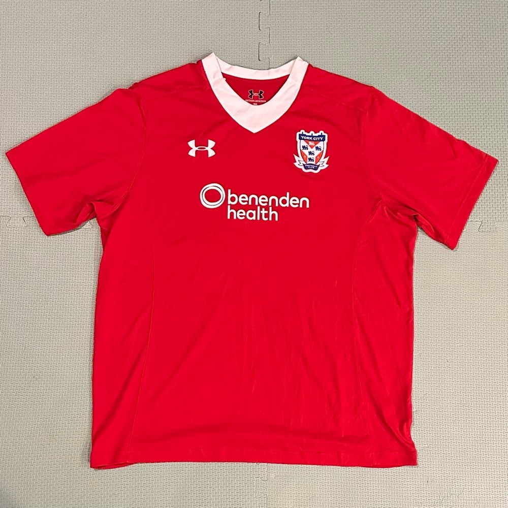 York City FC Jersey Under Armour Size 2XL